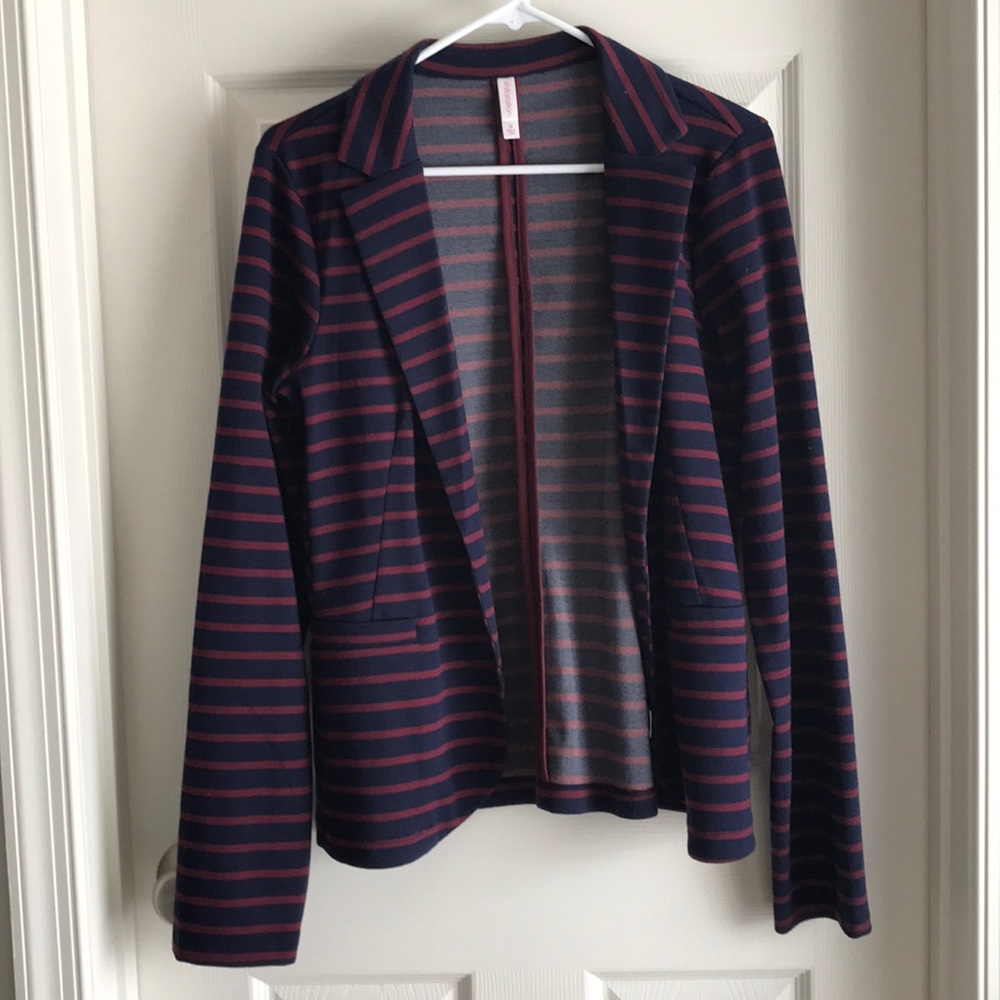 Striped blazer